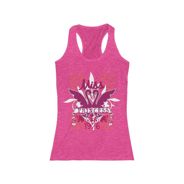 Miss Princess 1976 Women's Racerback Tank - Sportifiers.com