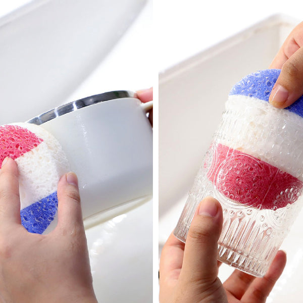 2022 World Cup Sports Qatar Football Dishwashing Sponges National Flag Event Souvenirs For Kitchen Tools