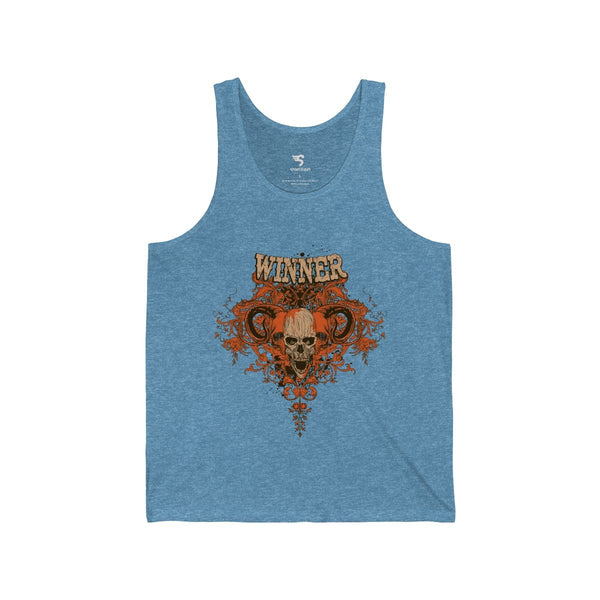 Winner Skull Design Fitness Tank - Sportifiers.com