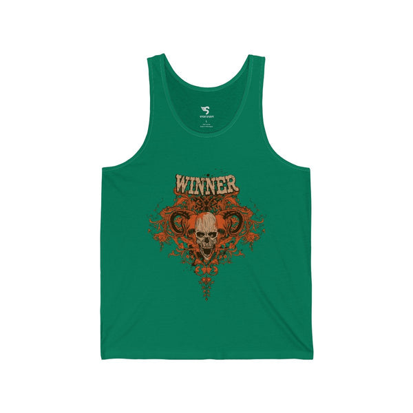 Winner Skull Design Fitness Tank - Sportifiers.com