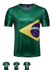 2022 Qatar World Cup Brazil Team Short Sleeve T-Shirt