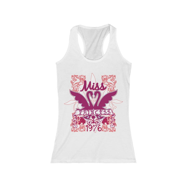 Miss Princess 1976 Women's Racerback Tank - Sportifiers.com