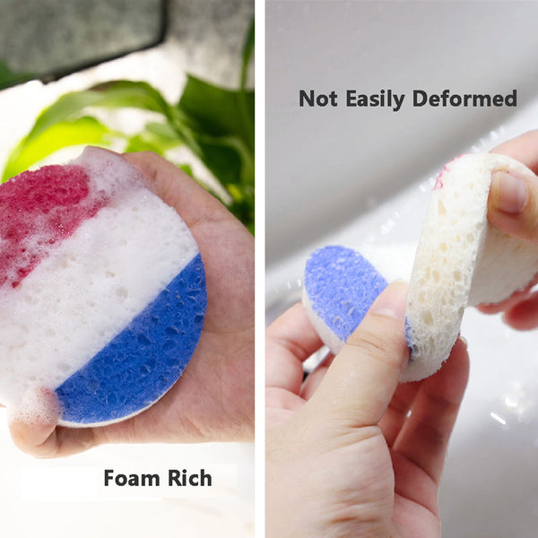 2022 World Cup Sports Qatar Football Dishwashing Sponges National Flag Event Souvenirs For Kitchen Tools