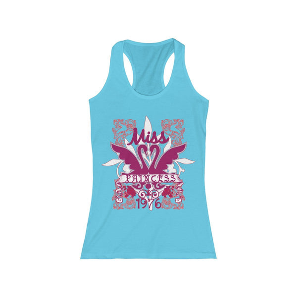 Miss Princess 1976 Women's Racerback Tank - Sportifiers.com