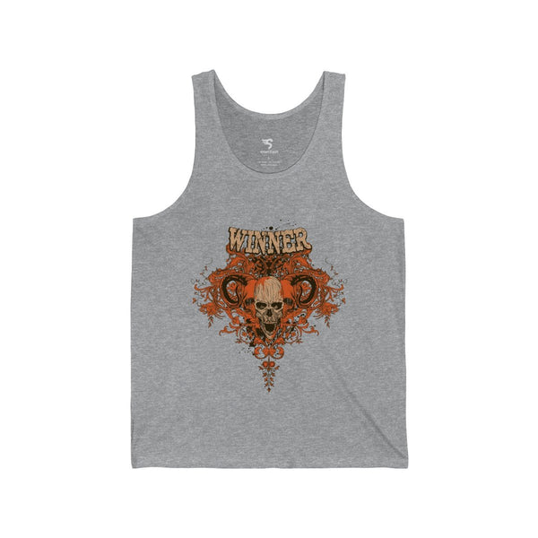 Winner Skull Design Fitness Tank - Sportifiers.com