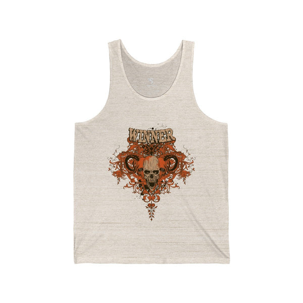 Winner Skull Design Fitness Tank - Sportifiers.com