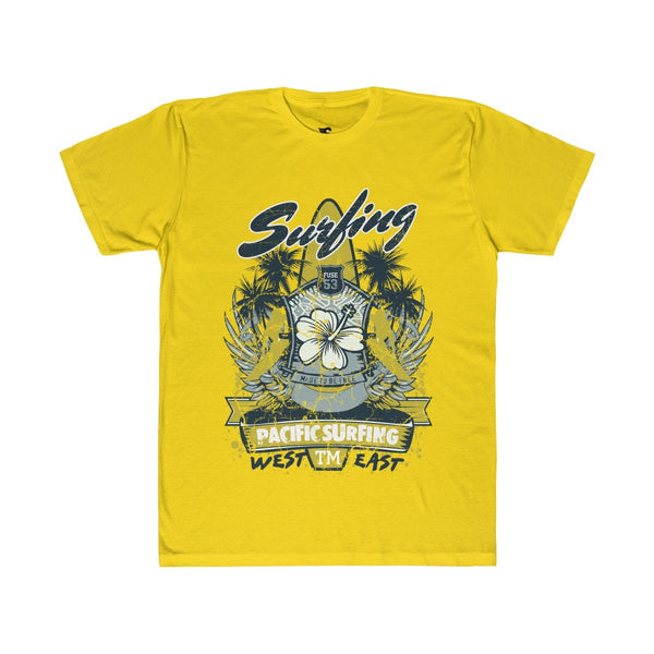 Pacific Surfing Design Fitted T-Shirt - Sportifiers.com