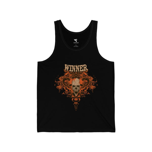 Winner Skull Design Fitness Tank - Sportifiers.com