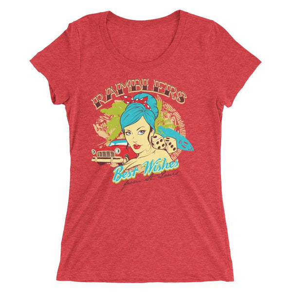 Ramblers Ladies' short sleeve t-shirt - Sportifiers.com